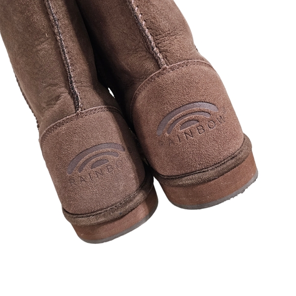 Rainbow sheepskin men's boots - Picture 2 of 4